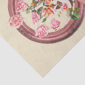 かわいい クラシック ピンク ロココ ガール ローズ ボウ シューズ 薄葉紙 (詳細)