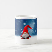 かわいい クリスマス サンタ 雪 星 コーヒーマグカップ (中央)