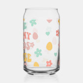 かわいい「コーヒーが必要なバニーおもしろい」 ガラス缶 (左)