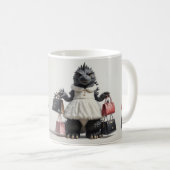 かわいい コーヒーマグカップ (正面右)