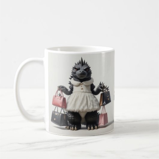 かわいい コーヒーマグカップ (左)
