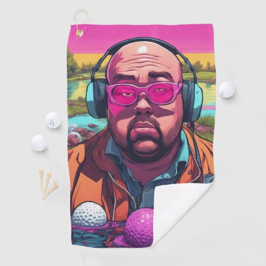かわいい ゴルフタオル (インサイチュ)
