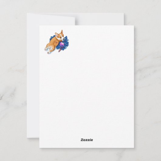 かわいい シーズンカード (裏面)