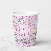 かわいい&スイートハロウィーン子供の誕生日 紙コップ (左)