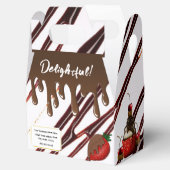 かわいい スイート トリート パーティー ファボリーボックス フェイバーボックス (オープン)