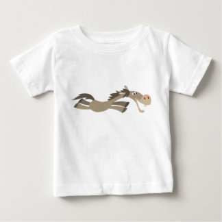 かわいい スウィフト カートゥーン ホース ベイビー T シャツ