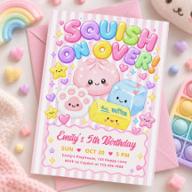 かわいい スクイシー 女の子 誕生日 パーティー