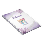 かわいい:スパイラルノートブ子供へック ノートブック (右側)