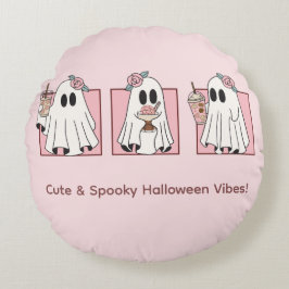 かわいい&スプーキー ハロウィン かわいいパーティー ラウンドクッション