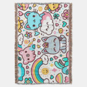 かわいい スローブランケット (正面縦)