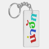 かわいい ♦ タイ・イーサーン語の方言 ♦ キーホルダー (正面左)