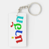 かわいい ♦ タイ・イーサーン語の方言 ♦ キーホルダー (裏面)