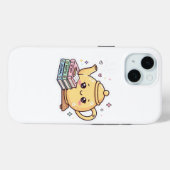 かわいい ティーポット 勉強 ノート ジャーナル 本 シール Case-Mate iPhoneケース (裏面 (横))