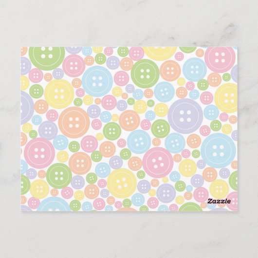 かわいい |テーブル番号カード ポストカード (裏面)