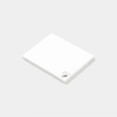 かわいい ネズミ ペット ハッピー ハート ラブ ラット L ポストイット (アングル)