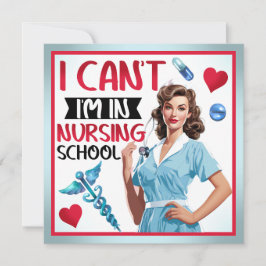 かわいい ノスタルジック ナース ピンアップ ナーシングスクール シーズンカード