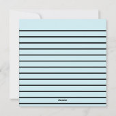 かわいい ノスタルジック ナース ピンアップ 休憩中のナースの顔 シーズンカード (裏面)