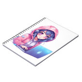 かわいい ノートブック (左側)