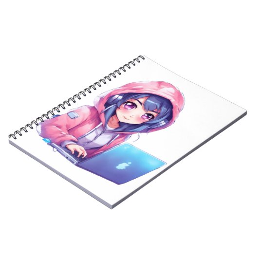 かわいい ノートブック (左側)