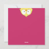 かわいい「ハッピーイースター熱狂するユーチキン」 | イースター シーズンカード (裏面)