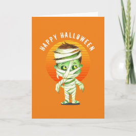 かわいい ハッピーハロウィン カード