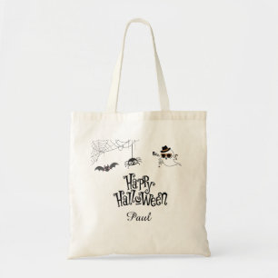 かわいい&ハロウィン不気味トートバッグ トートバッグ