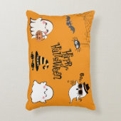 かわいい&ハロウィン不気味ー アクセントクッション (正面(垂直))