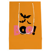 かわいい&ハロウィン不気味ー ミディアムペーパーバッグ (裏面)