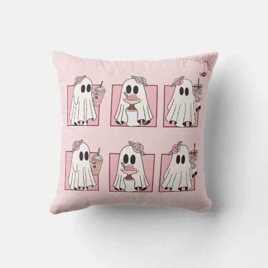 かわいい&ハロウィン不気味枕 – かわいいギフト クッション (裏面)