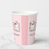 かわいい&ハロウィン不気味紙カップ – かわいいパーティー 紙コップ (右)