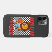 かわいい バスケットボール ライオン BRUH WE BACK 新学期 Case-Mate iPhoneケース (裏面(横))
