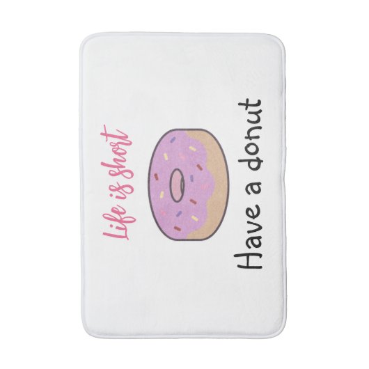 かわいい バスマット (正面縦)