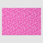 かわいい ピンクと白の蝶結び模様の女の子らしい ギフト 薄葉紙 (正面)