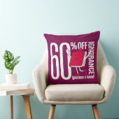 かわいい ファンシーな 赤い本のキャラクター クッション (椅子)