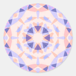 かわいい ファン ピンク パープル 女の子の誕生日 マジック スター ラウンドシール