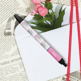 かわいい ファン メッセージ ロボット ペイント スプラッシュ 黒ボールペン