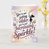 かわいい フェミニンな 誕生日カード 女性へ カード (黄色い花)