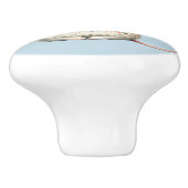 かわいい フラワー マウス ドレス 花冠 セラミックノブ (側面)