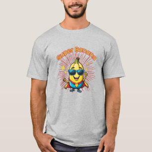 かわいい フルーツヒーロー: スーパーバナナアドベンチャー Tシャツ