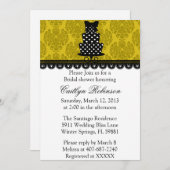 かわいい ブライダルシャワーの招待状 招待状 (正面/裏面)