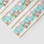 かわいい ブライダルシャワー ウェディング ケーキ タイル 薄葉紙 (詳細)