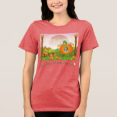 かわいい「プリンセスの母」親誕生日 トライブレンドTシャツ (正面)