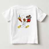 かわいい ベビーTシャツ (裏面)