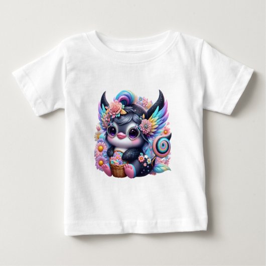 かわいい ベビーTシャツ (正面)