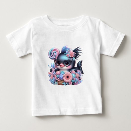 かわいい ベビーTシャツ (正面)
