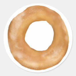 かわいい「ベーグル」ハンド色彩の鮮やか ラウンドシール