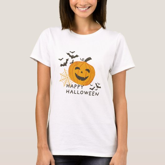 かわいい&ホラーなデザイン Tシャツ (正面)