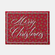 かわいい&ボーエレガントーハート赤いヴィンテージパターン