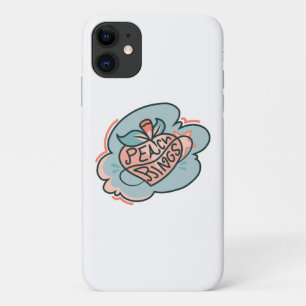 かわいい ボーホー ピンク オレンジ 青 惑星 フルーツ iPhone 11 ケース