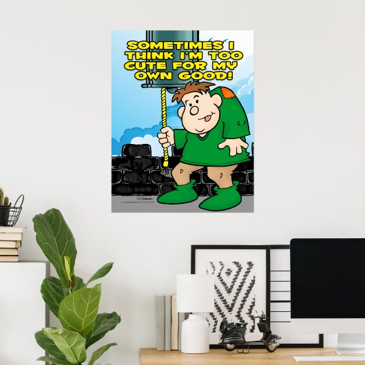 かわいい ポスター (ホームオフィス)